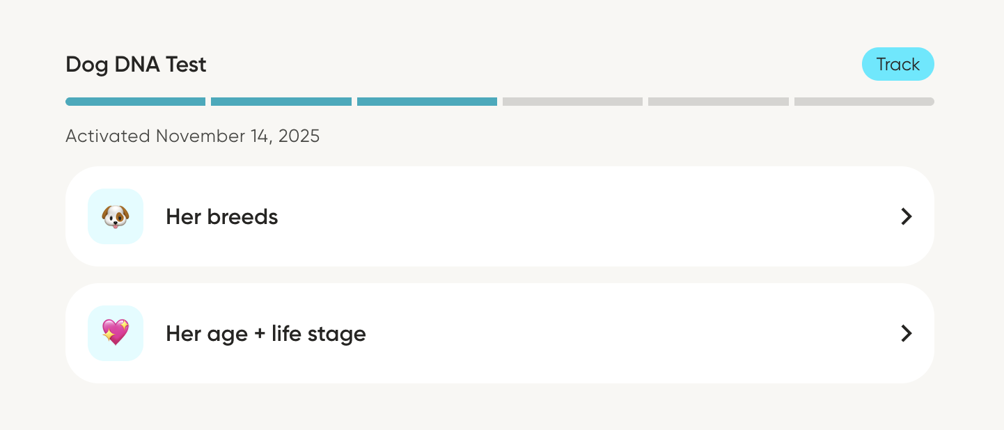 DNA Test Status Tracking in Account.png